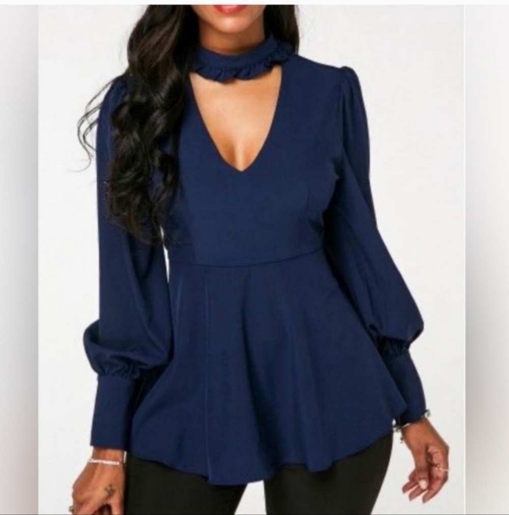 Venus choker style peplum blouse size 20